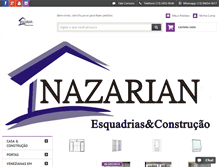 Tablet Screenshot of nazarian.com.br